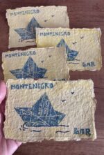 handmade paper postcards