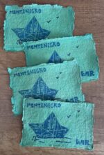 handmade paper postcards