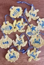 small pendant with print