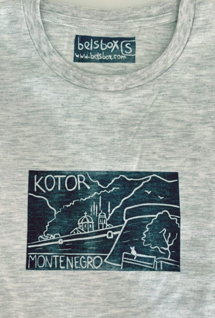 kotor linocut print t shirt