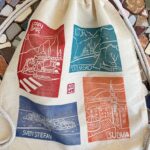 montenegro souvenir tote bag 4 parts of montenegro