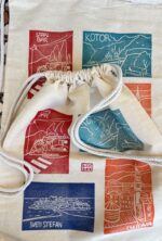 montenegro souvenir tote bag 4 parts of montenegro