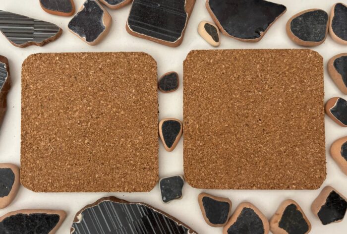 Black Set of 3: Unique Trivet & Coasters - Image 5