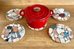 Coastal Tile Trivet – Sea-Worn Ceramic - Image 2
