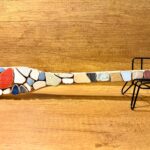 Decorative Wooden Shovel with Sea Tiles