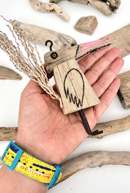 bird with a pink beak