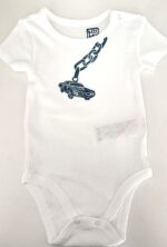 Linocut baby bodysuit