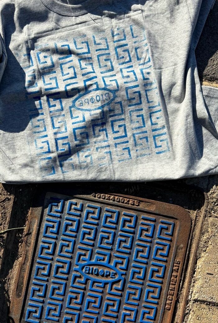 manhole «g» palini, greece