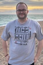 barcelona manhole cover print t shirt