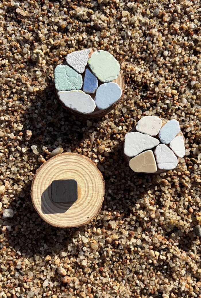 sea tiles magnet