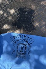 madrid manhole cover print t shirt