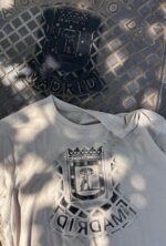 madrid manhole cover print t shirt