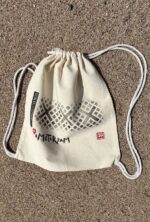 amsterdam manhole cover print backpack