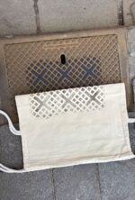 amsterdam manhole cover print backpack