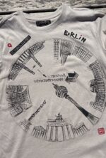 berlin manhole cover print t shirts