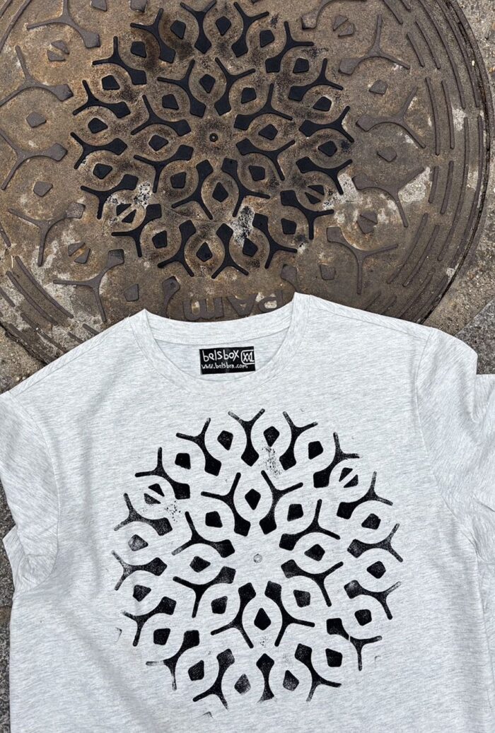 paris/montmartre manhole cover, france