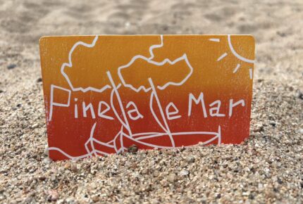 pineda de mar print – catalonia wall art, quirky travel souvenir