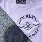 paris manhole cover print on t shirt, france