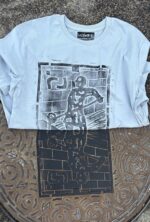 Bar Montenegro manhole cover print on t shirt,