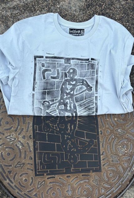 Bar Montenegro manhole cover print on t shirt,