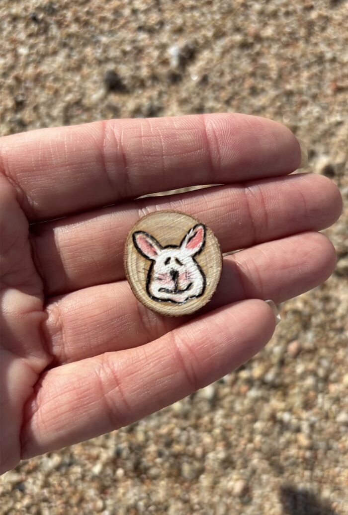 bunny pin