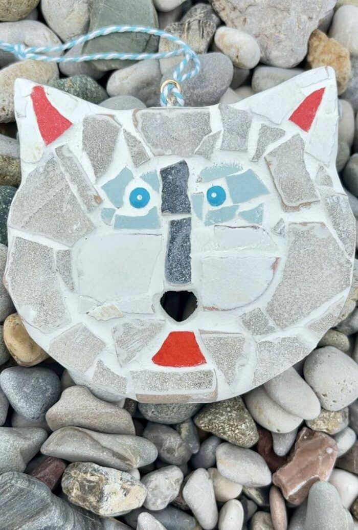 cat face mosaic