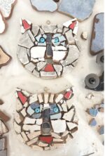cat face mosaic