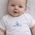 montenegro ship linocut baby bodysuit