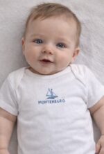 montenegro ship linocut baby bodysuit