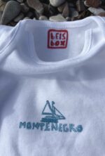 map of bar linocut baby bodysuit (copy)