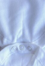 boat on chain linocut baby bodysuit