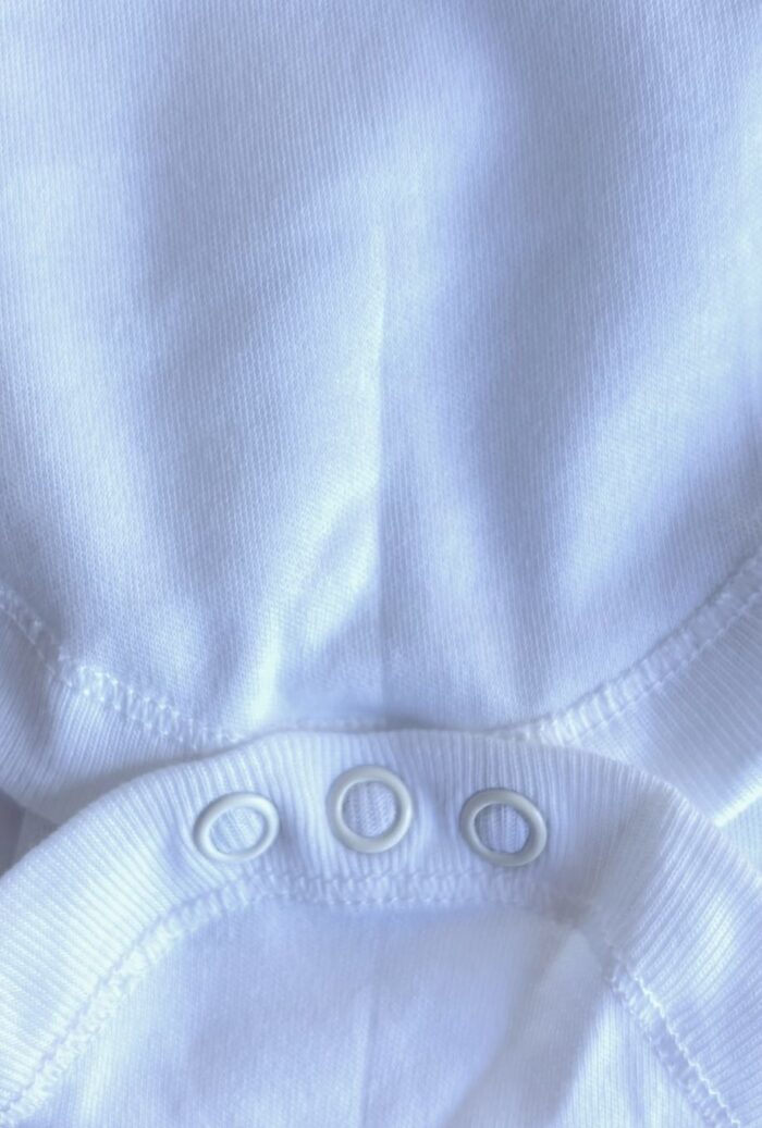 boat on chain linocut baby bodysuit