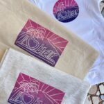 i🩷bar set – matching outfit for bar lovers (montenegro or mojito!) – t shirt, baby bodysuit & tote