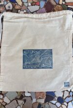 kotor print canvas backpack – lightweight travel bag