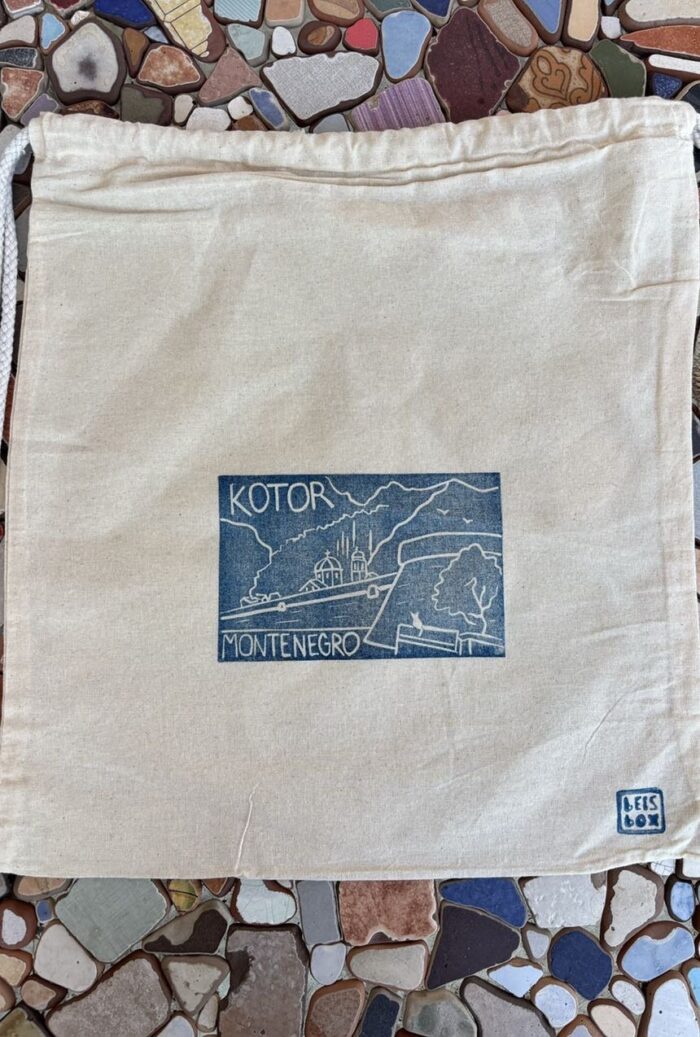 kotor print canvas backpack – lightweight travel bag