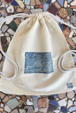 kotor print canvas backpack – lightweight travel bag