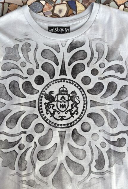 budapest manhole cover print — liberty bridge