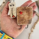 driftwood animal — coastal wall or shelf decor