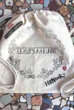 paris manhole cover print on backpack (copy)