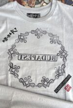 budapest from a real budapest manhole cover – street art t shirt