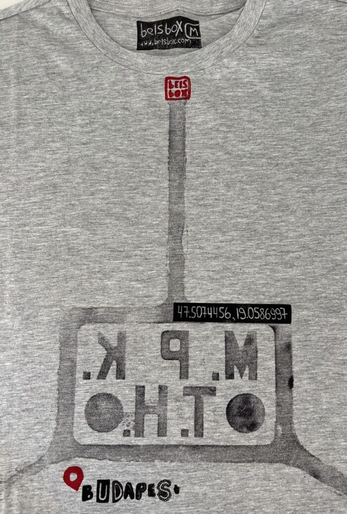 budapest manhole cover print on t shirt #3 – final drop