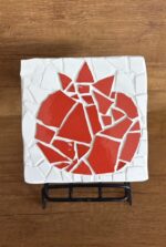 pomegranate: red–white mosaic
