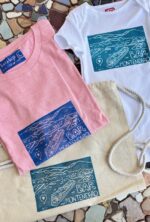 cruise outfit set: t shirt, backpack, baby onesie