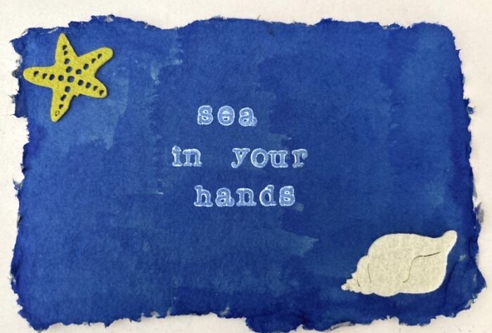 eco friendly recycled paper cards – felt sea designs