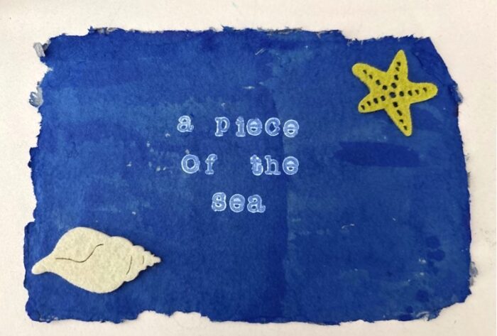 eco friendly recycled paper cards – felt sea designs