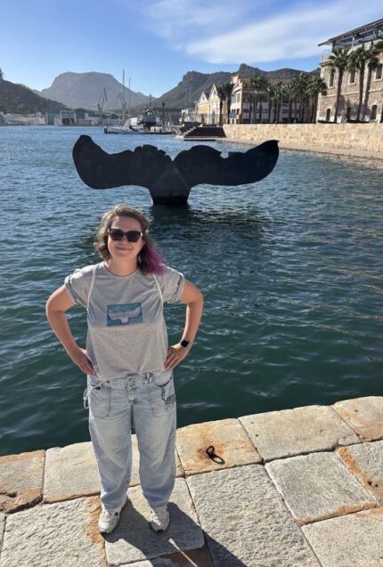 cartagena whale tail linocut set