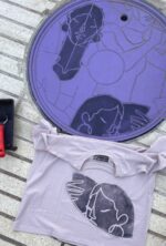 faces of cartagena — back manhole cover print