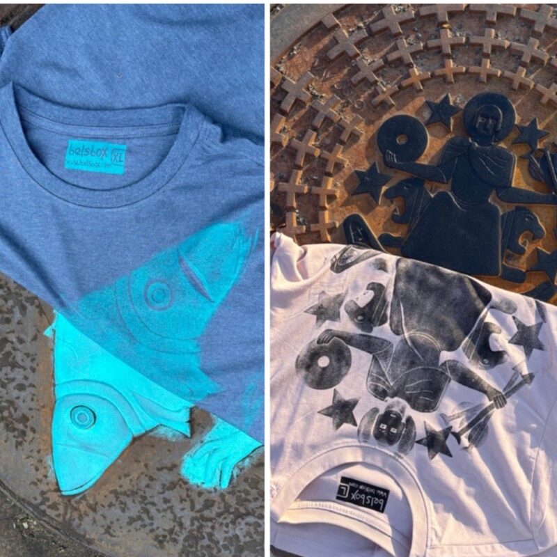 Manhole cover tshirts