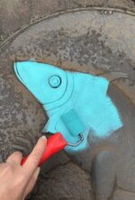 riga manhole cover print t shirt