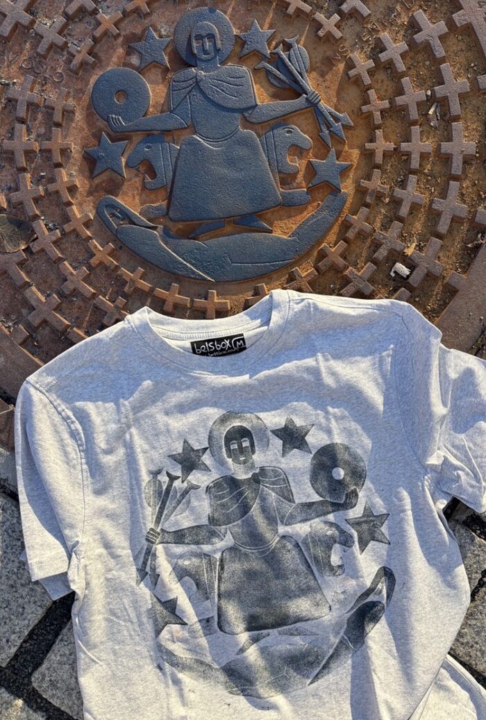 oslo manhole cover print t shirt